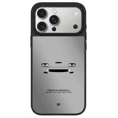 Ferrari 550 Maranello iPhone Case-Silver-GTmotive Cases