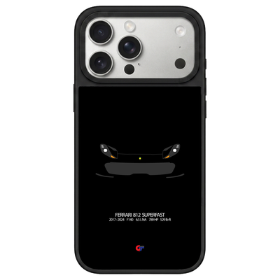 Ferrari 812 Superfast iPhone Case-Black-GTmotive Cases
