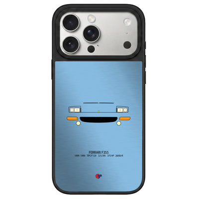 Ferrari F355 iPhone Case-Light Blue-GTmotive Cases
