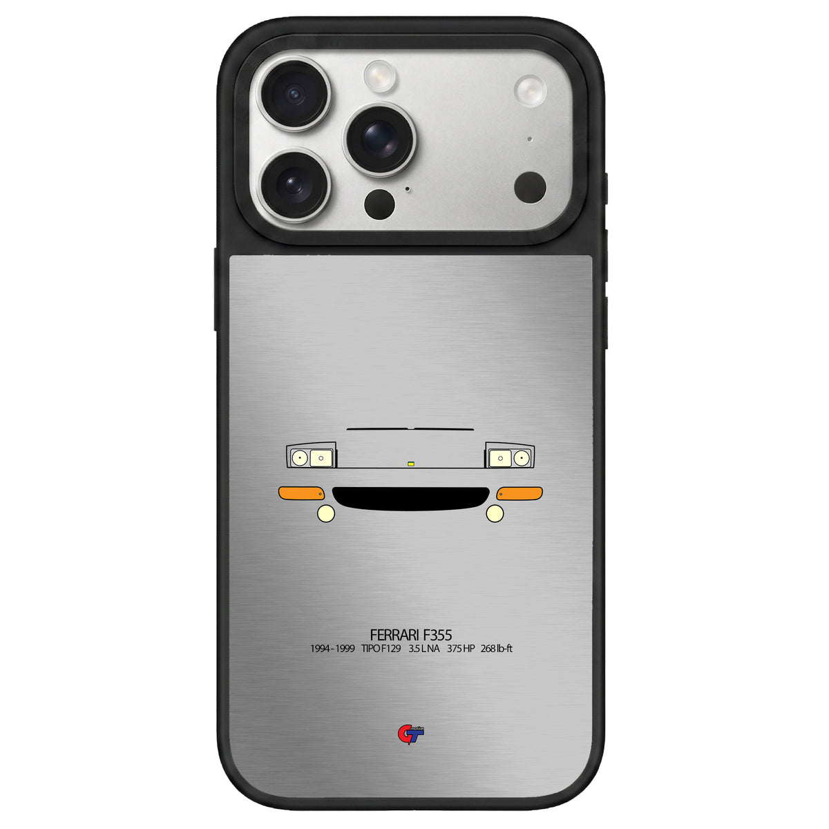 Ferrari F355 iPhone Case-Silver-GTmotive Cases