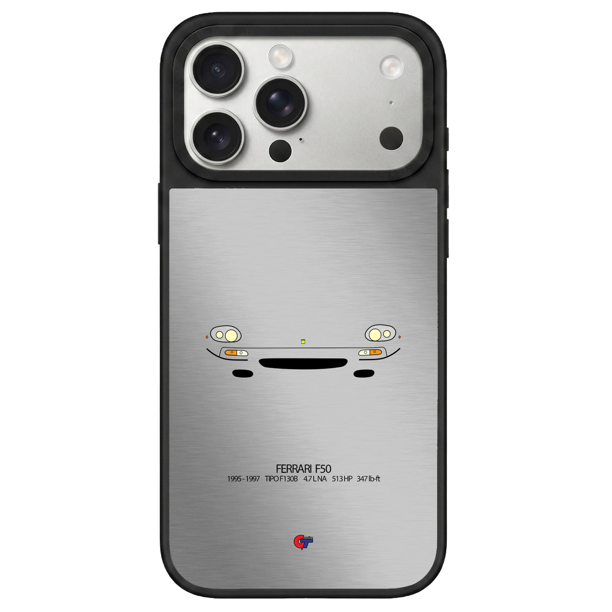 Ferrari F50 iPhone Case-Silver-GTmotive Cases