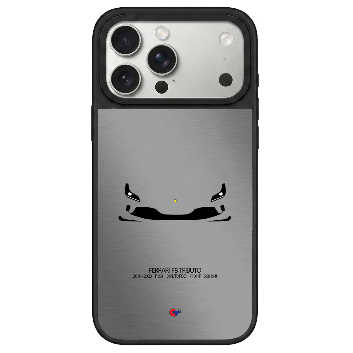 Ferrari F8 Tributo iPhone Case-Gray-GTmotive Cases