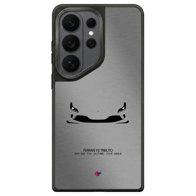Ferrari F8 Tributo Samsung Case-Silver-GTmotive Cases