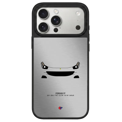 Ferrari FF iPhone Case-Silver-GTmotive Cases