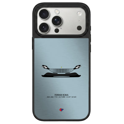 Ferrari Roma iPhone Case-Light Blue-GTmotive Cases