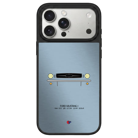 Ford Mustang 1 iPhone Case-Blue-GTmotive Cases