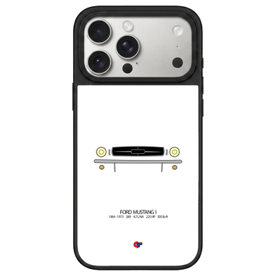 Ford Mustang 1 iPhone Case-White-GTmotive Cases