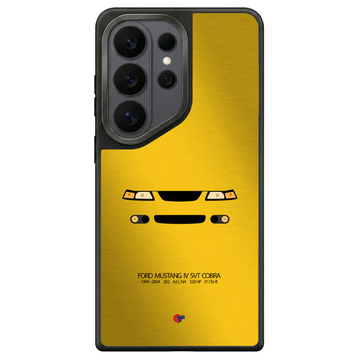 Ford Mustang IV Samsung Case-Yellow-GTmotive Cases