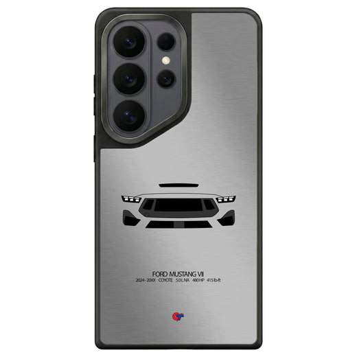 Ford Mustang VII Samsung Case-Silver-GTmotive Cases