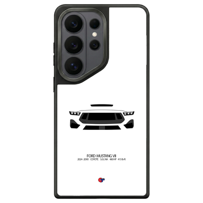 Ford Mustang VII Samsung Case-White-GTmotive Cases