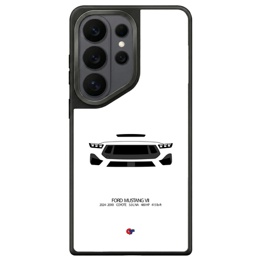 Ford Mustang VII Samsung Case-White-GTmotive Cases