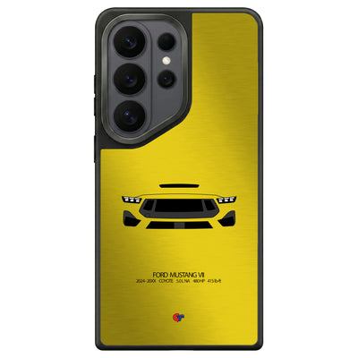 Ford Mustang VII Samsung Case-Yellow-GTmotive Cases
