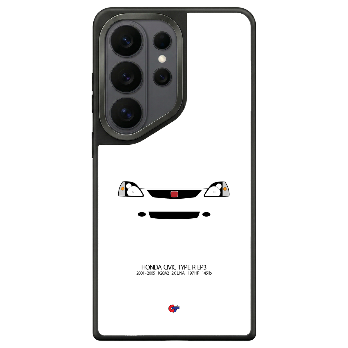 Honda Civic Type R EP3 Samsung Case-White-GTmotive Cases