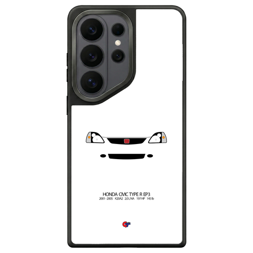 Honda Civic Type R EP3 Samsung Case-White-GTmotive Cases