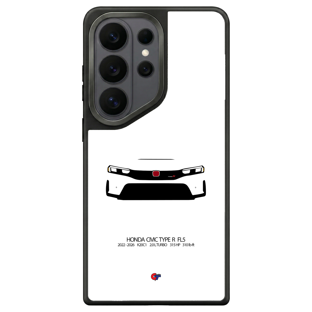 Honda Civic Type R FL5 Samsung Case-White-GTmotive Cases