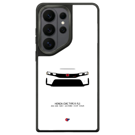 Honda Civic Type R FL5 Samsung Case-White-GTmotive Cases