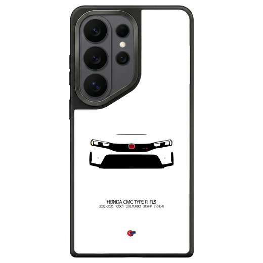 Honda Civic Type R FL5 Samsung Case-White-GTmotive Cases