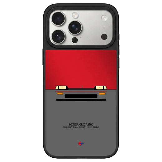 Honda CR-X 1st Gen iPhone Case-Red-GTmotive Cases