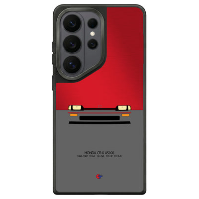 Honda CR-X 1st Gen Samsung Case-Red-GTmotive Cases