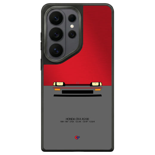 Honda CR-X 1st Gen Samsung Case-Red-GTmotive Cases