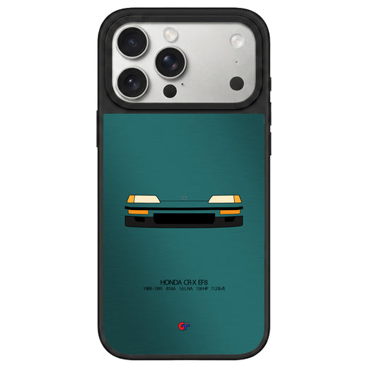 Honda CR-X 2nd Gen iPhone Case-Teal-GTmotive Cases