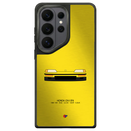 Honda CR-X 2nd Gen Samsung Case-Yellow-GTmotive Cases