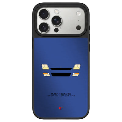 Honda Prelude 5th Gen iPhone Case-Blue-GTmotive Cases