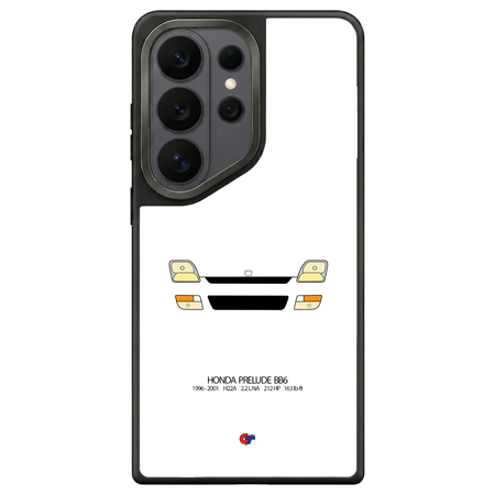 Honda Prelude 5th Gen Samsung Case-White-GTmotive Cases