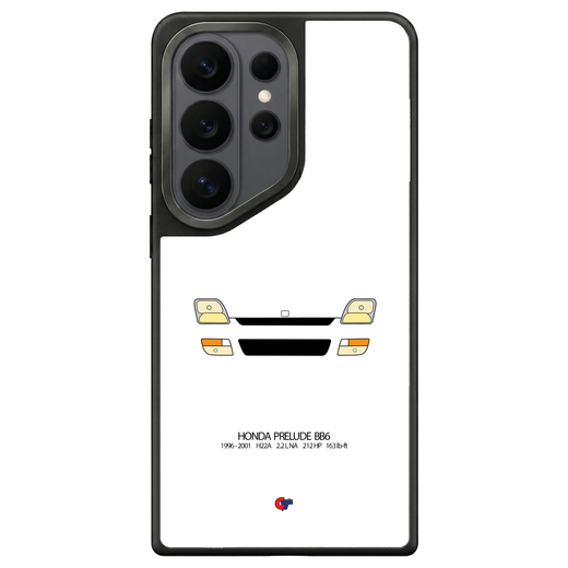 Honda Prelude 5th Gen Samsung Case-White-GTmotive Cases