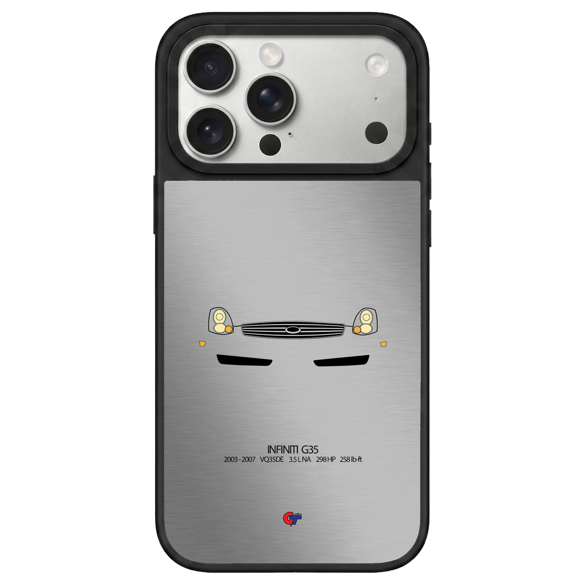 Infiniti G35 iPhone Case-Silver-GTmotive Cases