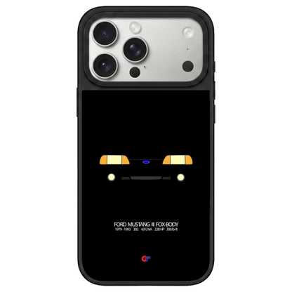 Ford Mustang III Foxbody iPhone Case