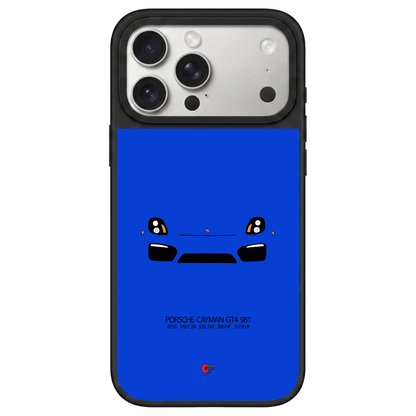 Porsche Cayman GT4 981 iPhone Case