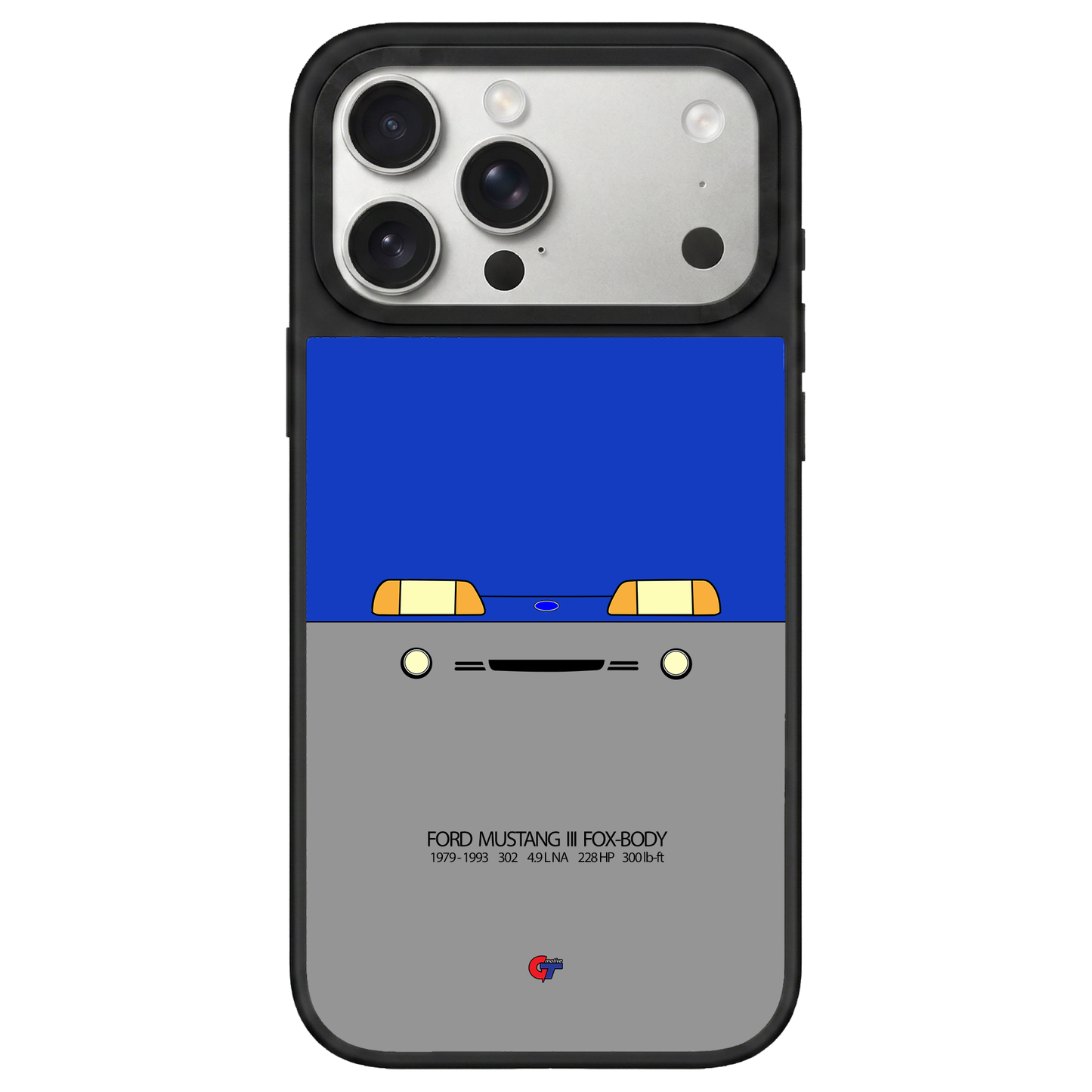 Ford Mustang III Foxbody iPhone Case