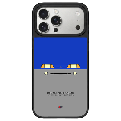 Ford Mustang III Foxbody iPhone Case