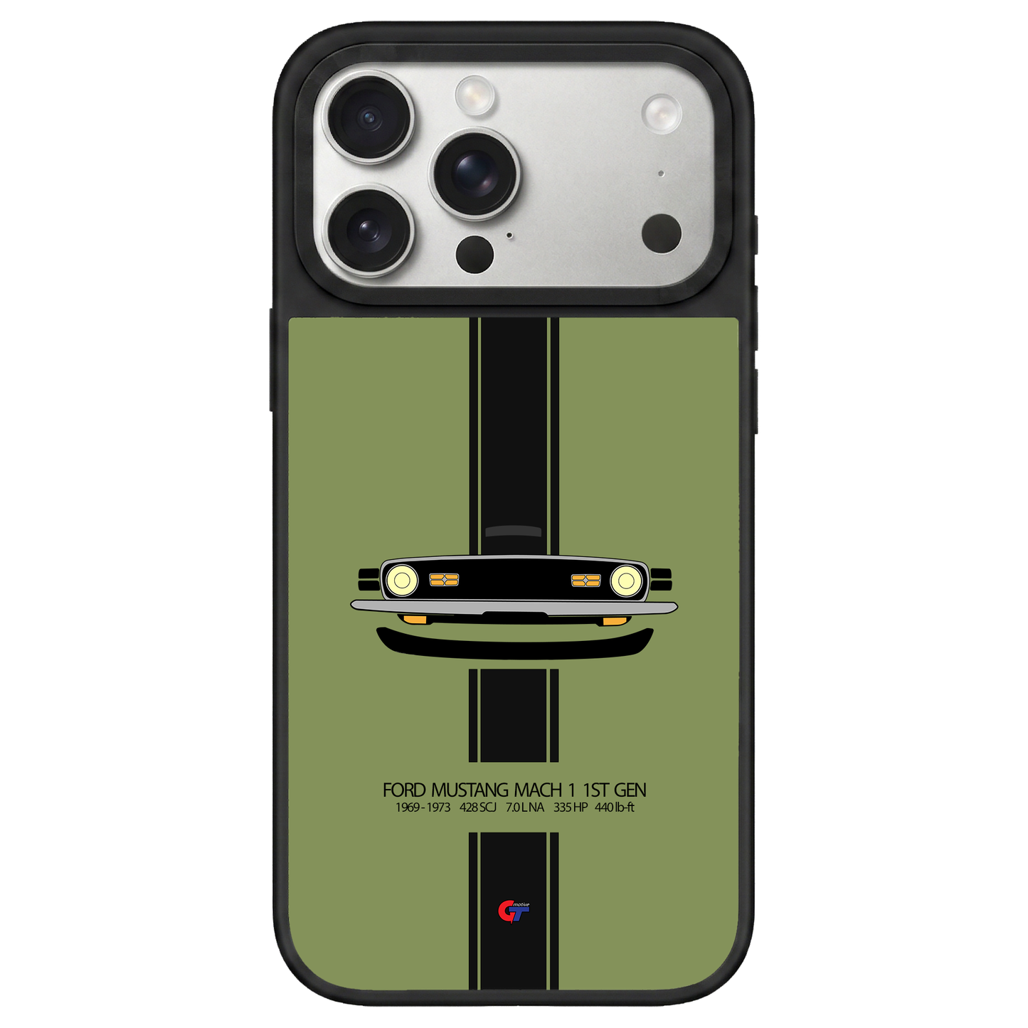 Ford Mustang 1 Mach 1 iPhone Case