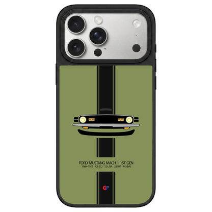 Ford Mustang 1 Mach 1 iPhone Case