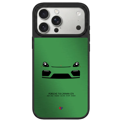 Porsche 718 Cayman GT4 iPhone Case