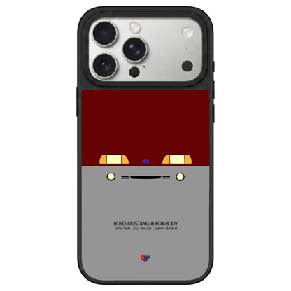 Ford Mustang III Foxbody iPhone Case