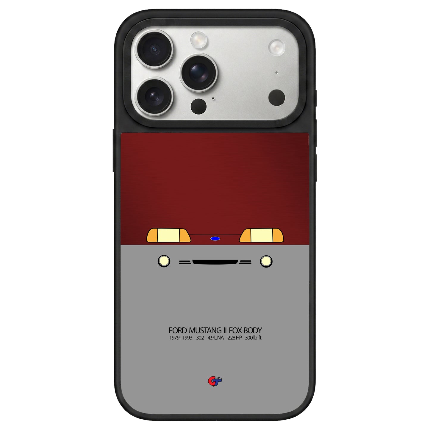 Ford Mustang III Foxbody iPhone Case