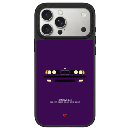BMW M5 E34 iPhone Case
