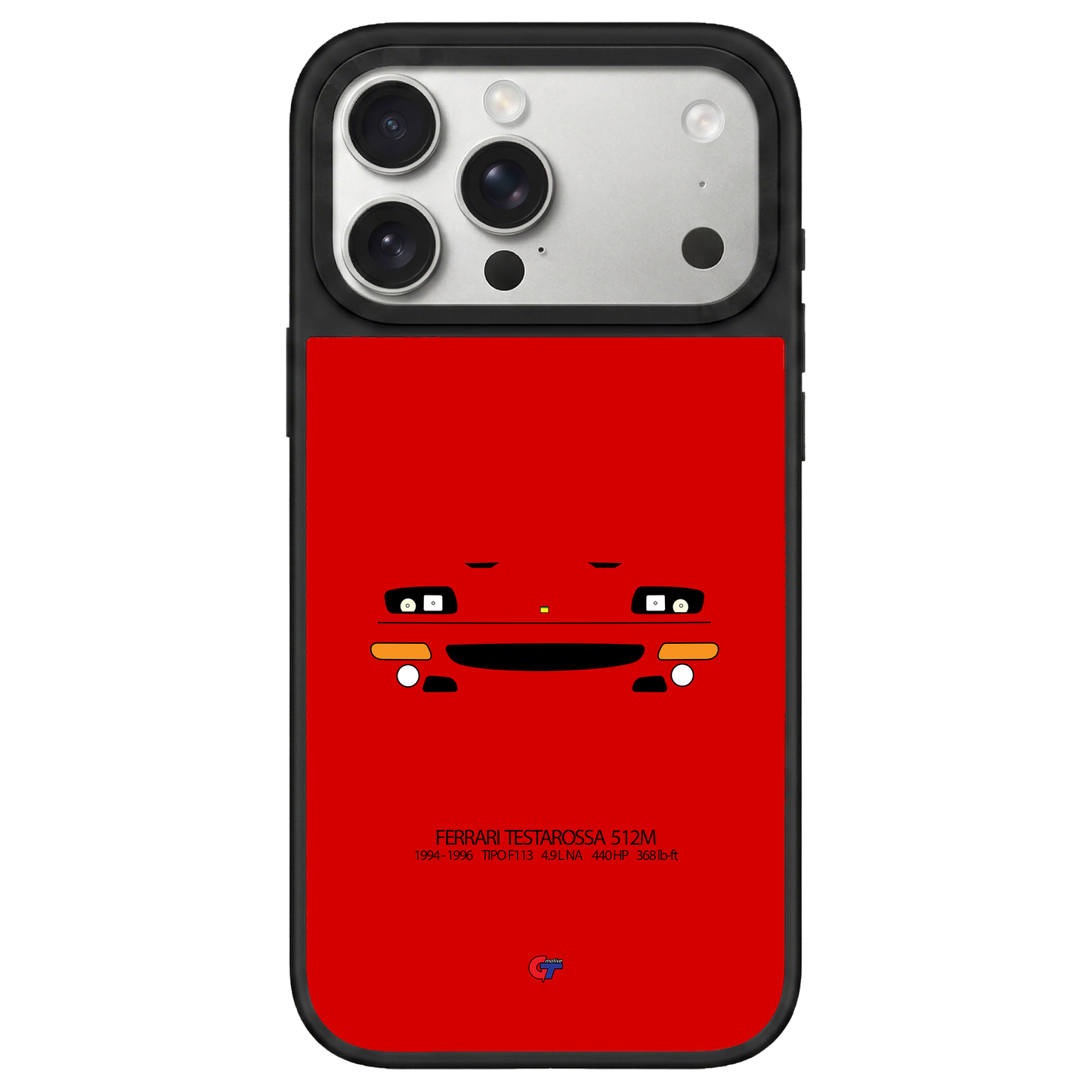 Ferrari Testarossa 512M iPhone Case