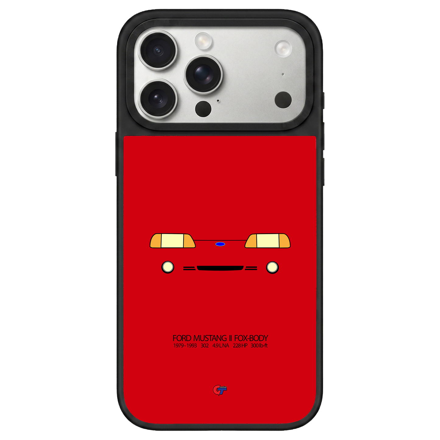 Ford Mustang III Foxbody iPhone Case
