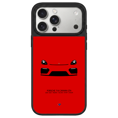 Porsche 718 Cayman GT4 iPhone Case