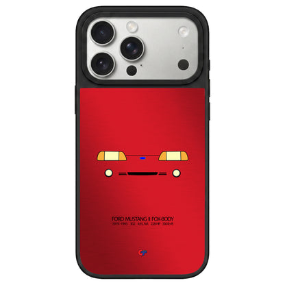 Ford Mustang III Foxbody iPhone Case