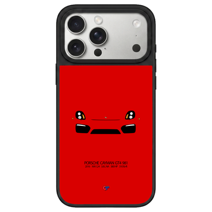 Porsche Cayman GT4 981 iPhone Case