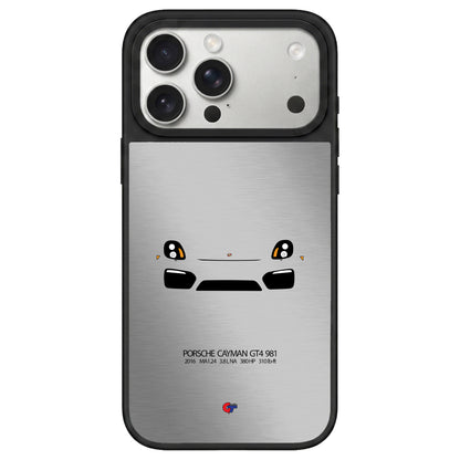 Porsche Cayman GT4 981 iPhone Case
