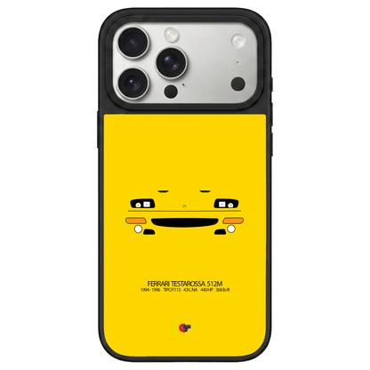 Ferrari Testarossa 512M iPhone Case