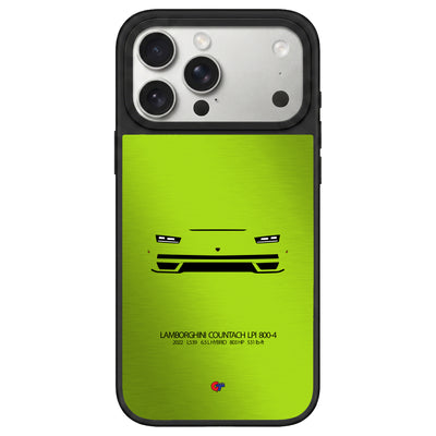 Lamborghini Countach LPI 800-4 iPhone Case-Green-GTmotive Cases