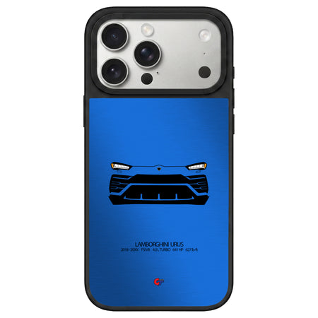 Lamborghini URUS iPhone Case-Blue-GTmotive Cases