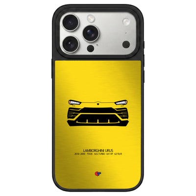 Lamborghini URUS iPhone Case-Yellow-GTmotive Cases